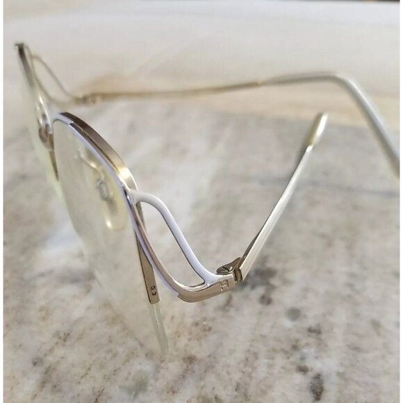 Vintage Halston U.S.A. 80's Sno Winter Eyeglass Frames 52/16/135 - Picture 2 of 9